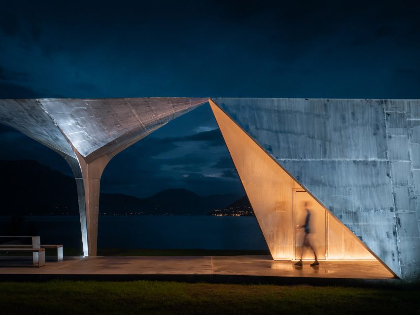 Code, Code Arkitektur, fiordos noruegos, área de descanso, Light Bureu
