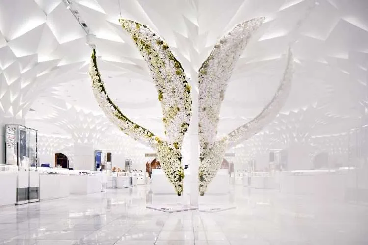 Arte floral. Opening of Shopping Mall (Tokyo, Japan). Daniel Ost