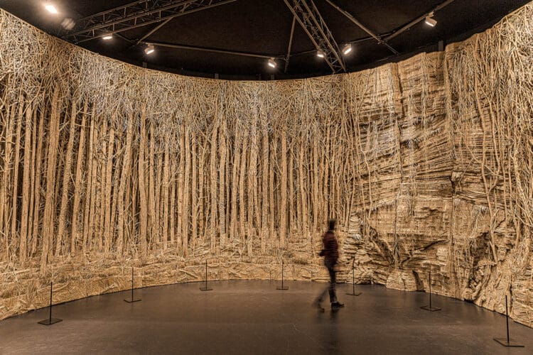 Panorama. Eva Jospin. Arte y naturaleza