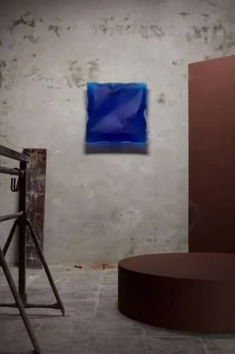 ExHale Wallpiece Castglass Blue. Ben Storms. Diseño belga