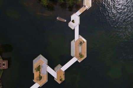 Floating islands of sky. Unarchitecte. Arquitectura flotante