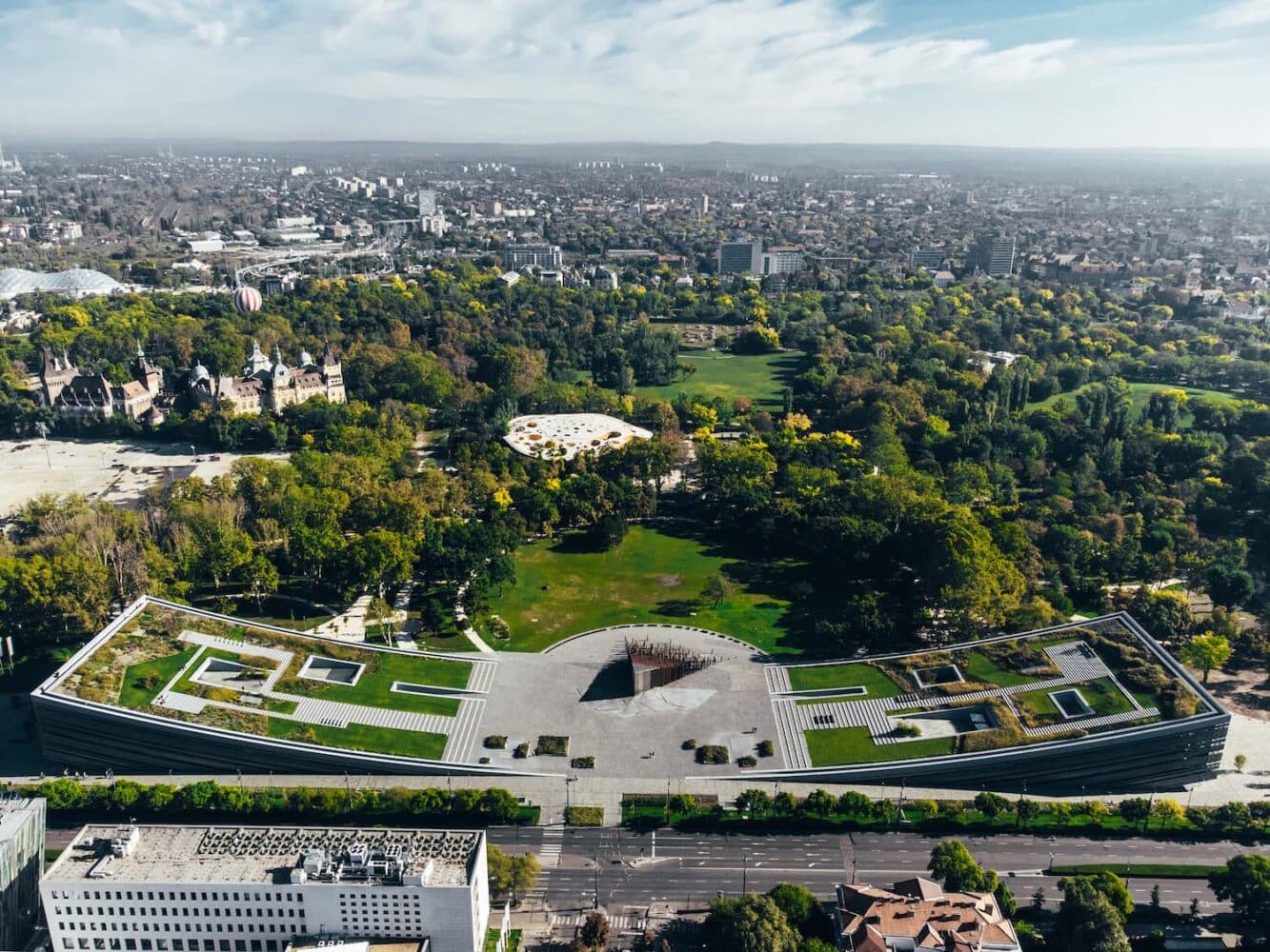 Museo Etnográfico de Budapest, plaza pública, Napur Architects