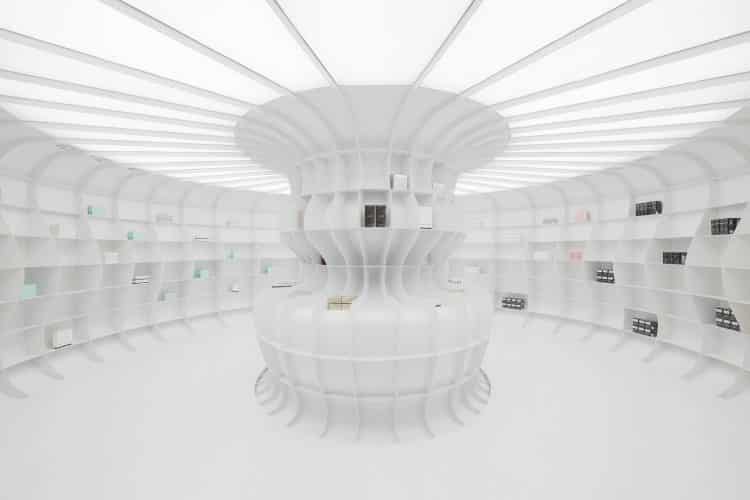 Tiennda de cosmética Harmay Xidan de AIM Architecture