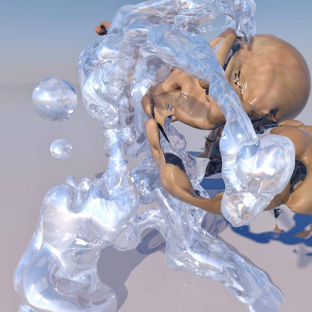 arte digital. realidad virtual