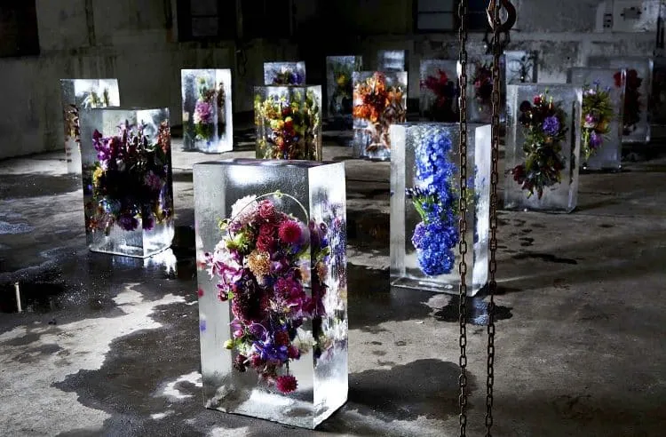 Iced Flowers. El arte floral de Azuma Makoto