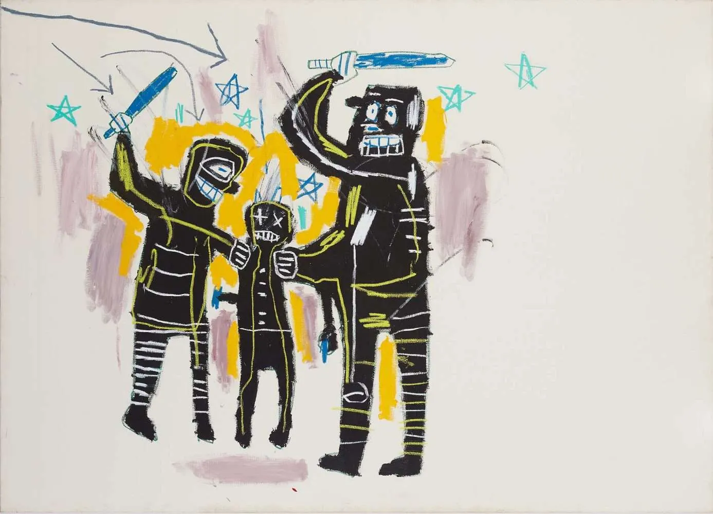 Jailbirds. King Pleasure. Jean-Michel Basquiat