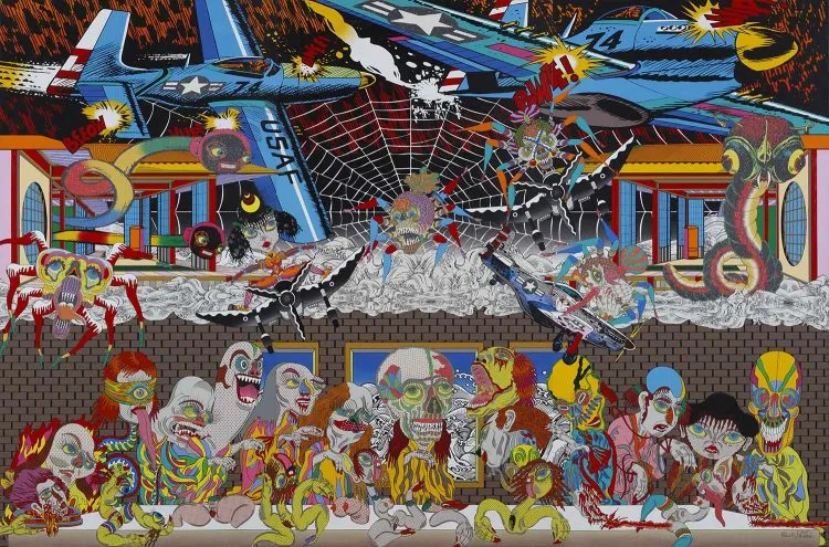 The Last Supper. Keiichi Tanaami. 2015. Colección SOLO Madrid