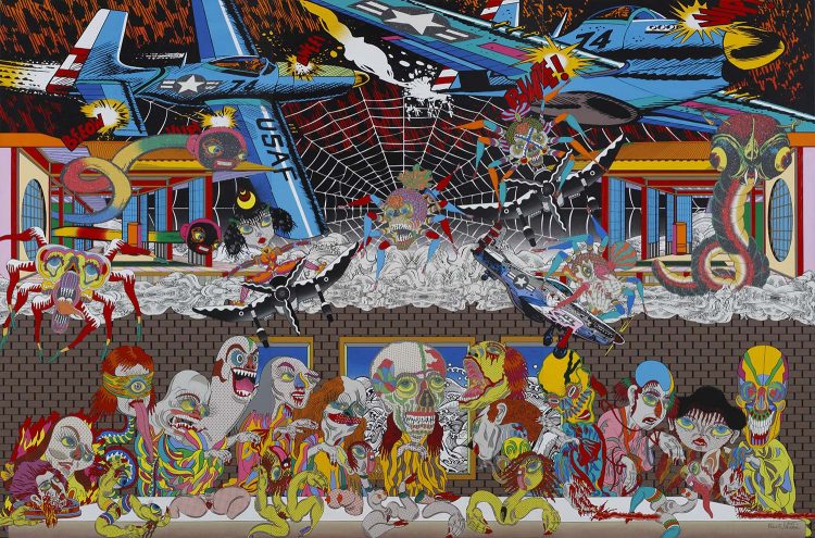 The Last Supper. Keiichi Tanaami. 2015. Colección SOLO Madrid