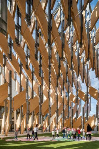 Arquitectura japonesa. Pabellón de madera