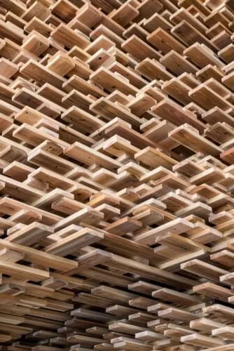 Kengo kuma. Arquitectura japonesa. Pabellón de madera
