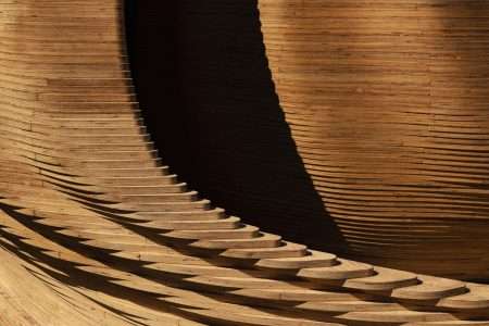 Kengo Kuma. sauna finlandesa. caracola