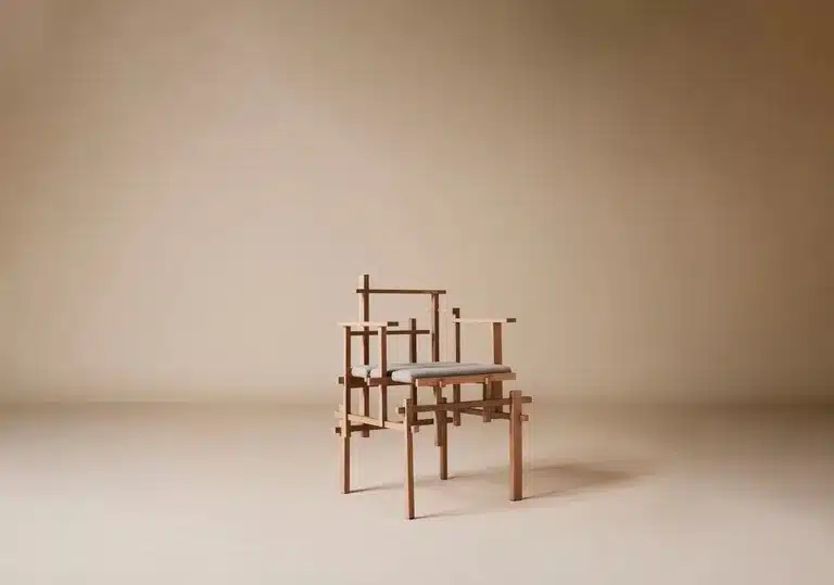 Kengo Kuma, mobiliario de madera, Aman Interiors
