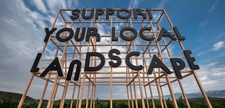 Support your local landscape. Vivian Rotie y Pablo Saiz del Río. Concéntrico 07. Festival de Arquitectura y Diseño de Logroño