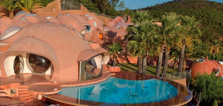 Arquitectura orgánica. Antti Lovag. Palais Bulles