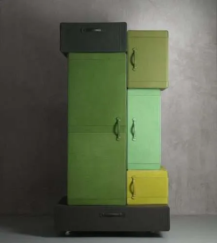 Pile of Suitcases. Maarten De Ceulaer. Diseño belga