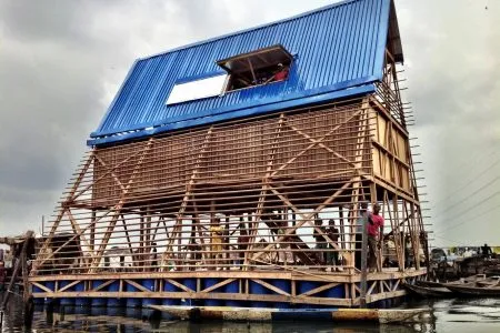 Escuela Flotante en Makoko. NLÉ Architects. Arquitectura flotante