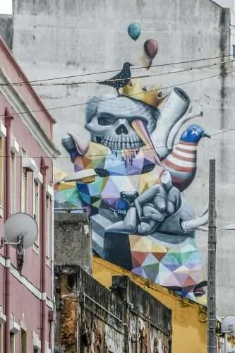 Street art. arte callejero. Street Art Lisboa