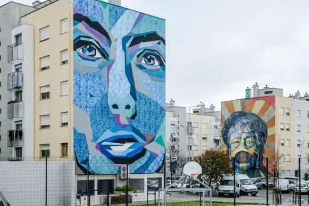 Street art. arte callejero. Street Art Lisboa