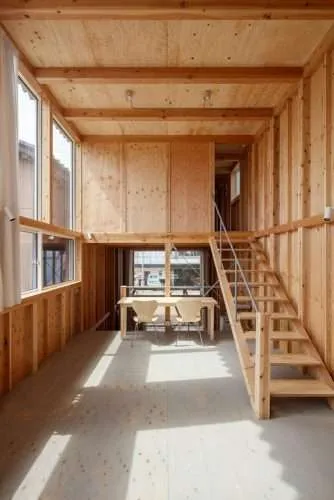 casa minimalista. arquitectura japonesa