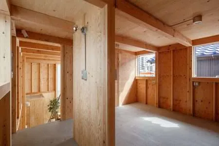 casa minimalista. arquitectura japonesa