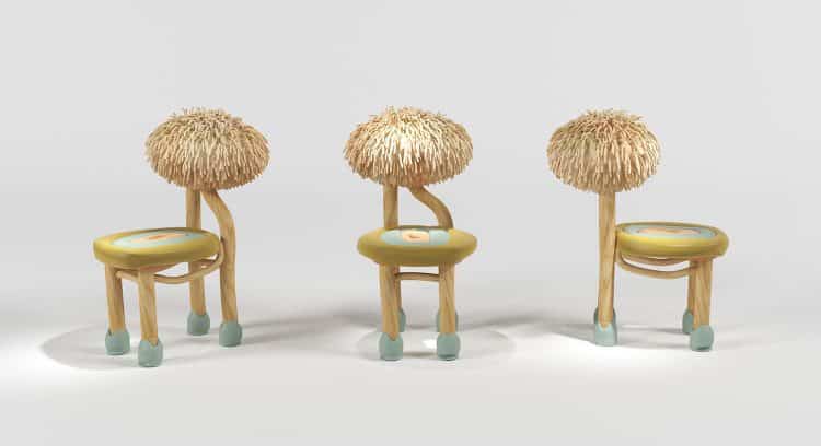 NN Chair. Khaled El Mays. House of Today. Design Miami. Diseño de autor. Art Design