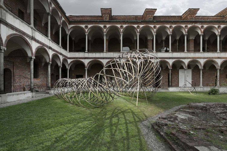 Kengo Kuma. Interni Creative Connections. Milan Design week 2021. Fuorisalone
