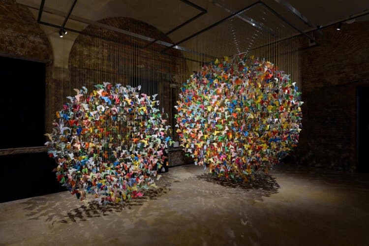Origami for Life. Charles Kaisin. Magnae Chartae comisariado por Michele De Lucchi. Homo Faber 2022