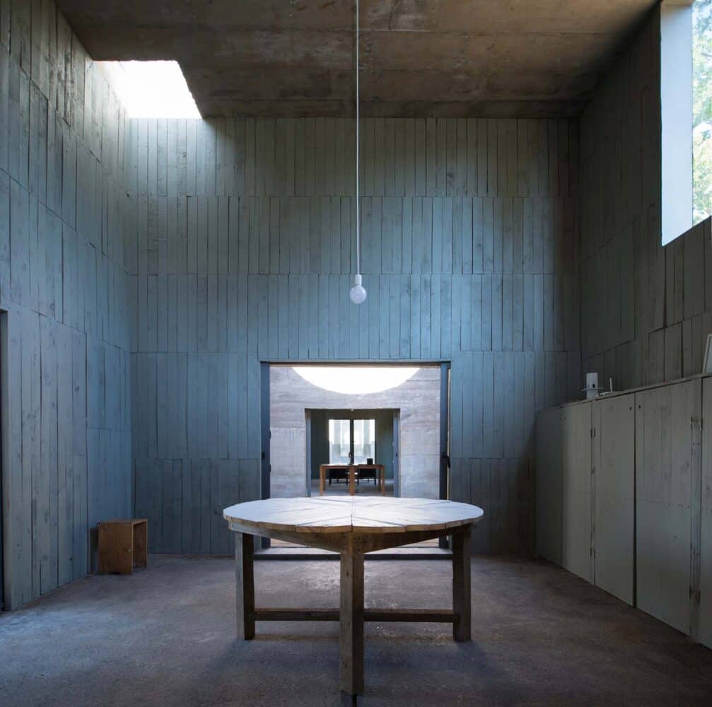 Casa Luna, Pezo von Ellrichshausen, brutalismo