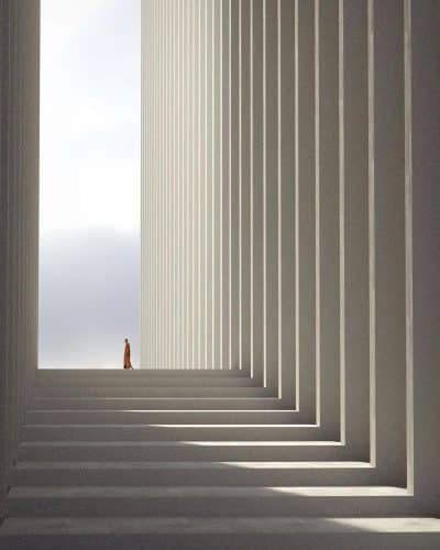 Arquitectura surrealista. Per Carlsen. poshumanismo