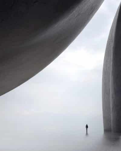 Arquitectura surrealista. Per Carlsen. poshumanismo