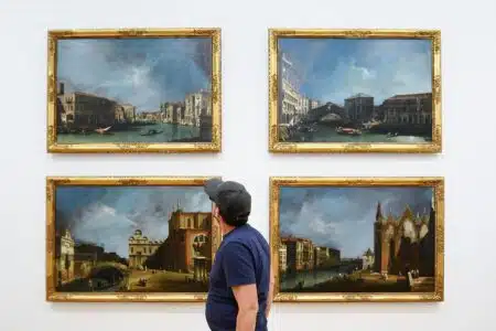Pinacoteca Agnelli. Obras de Canaletto. Kappa FuturFestival 2023. Turín