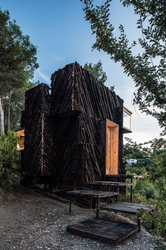 investigación sobre arquitectura sostenible. Casa autosuficiente