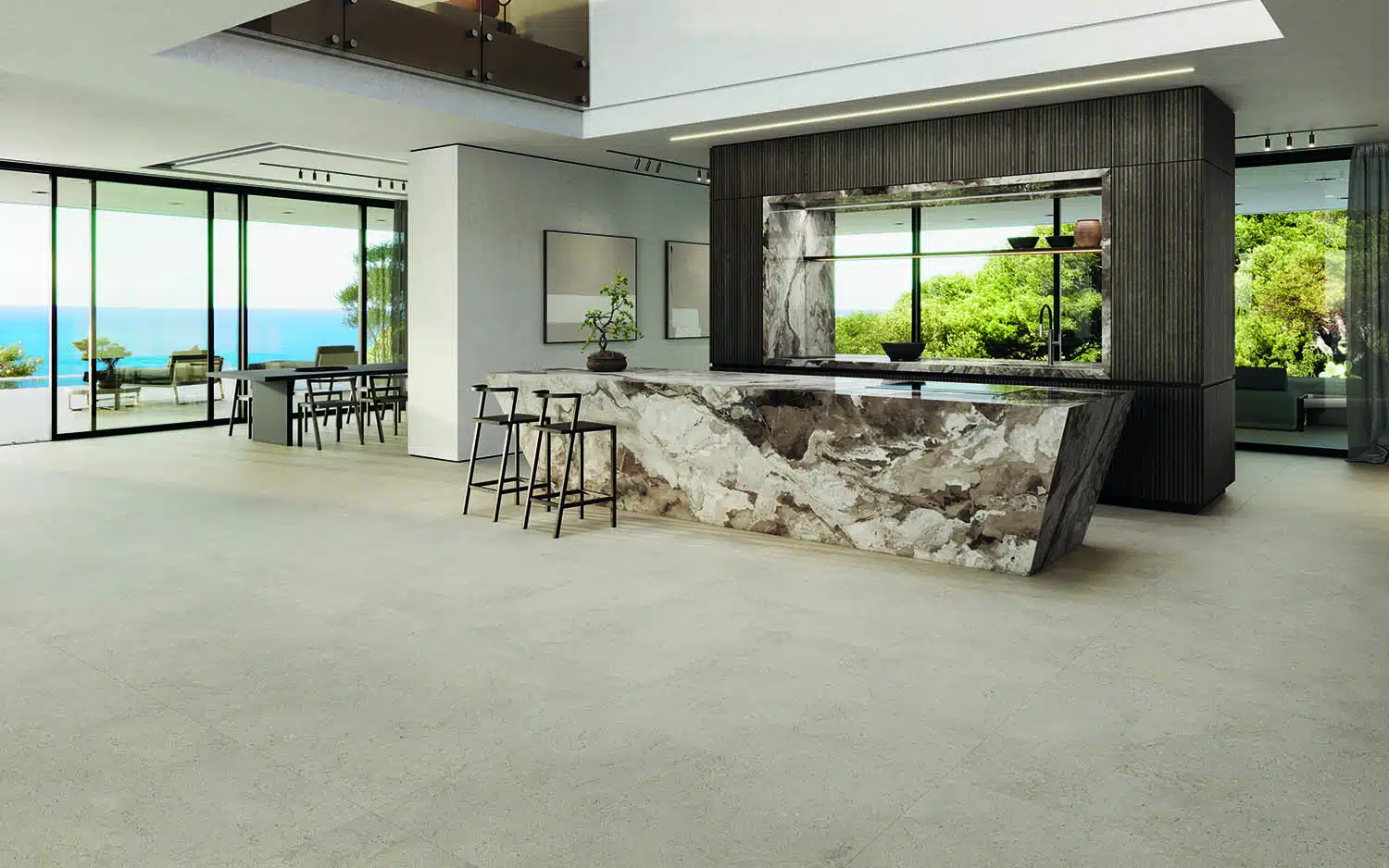Revestimiento ceramico Dorcia Acero. Porcelanosa