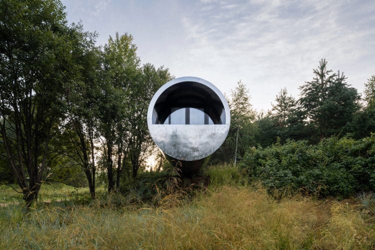 Casa de acero prefabricada Russian Quintessential. Arquitecto ruso Sergey Kuznetsov