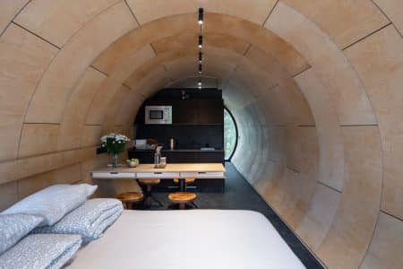 Casa de acero prefabricada Russian Quintessential. Arquitecto ruso Sergey Kuznetsov