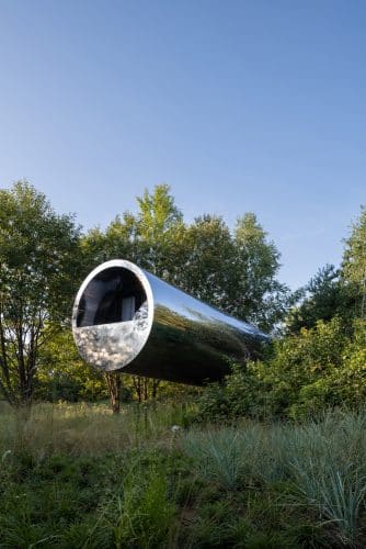 Casa de acero prefabricada Russian Quintessential. Arquitecto ruso Sergey Kuznetsov