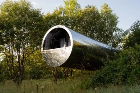 Casa de acero prefabricada Russian Quintessential. Arquitecto ruso Sergey Kuznetsov