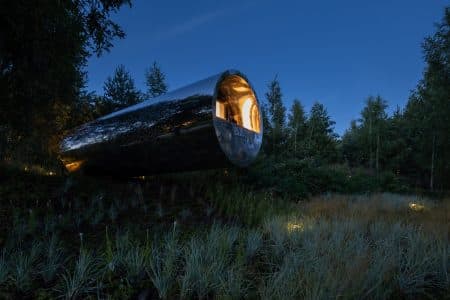 Casa de acero prefabricada Russian Quintessential. Arquitecto ruso Sergey Kuznetsov