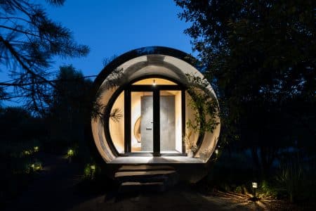 Casa de acero prefabricada Russian Quintessential. Arquitecto ruso Sergey Kuznetsov