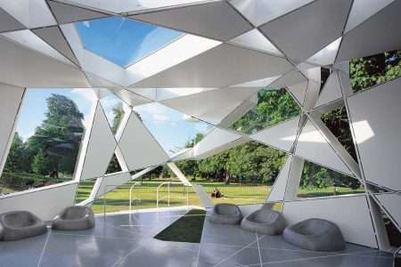 Serpentine Gallery Pavilion 2002. Toyo Ito y Cecil Balmond. Arquitectura japonesa contemporánea
