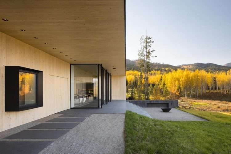 Jackson Hole. Casa alargada. ShineMaker
