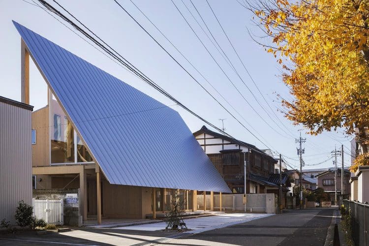 arquitectura tradicional. Kanazawa. Casa en Kanazawa. Shota Nakanishi