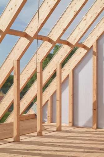 casa vacacional. techo de cristal. sigurd larsen