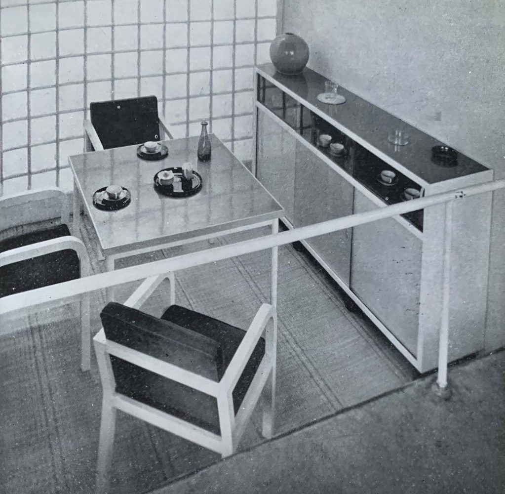 Sillas Roca midva programa I Salo decoradorsEl Afán Moderno. Exposición de mobiliario moderno. Museo Nacional de Artes Decorativas