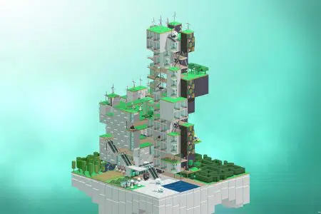 Simulacion de edificio con Block's Hood. Imagen cortesía pletora-project. Metaverso