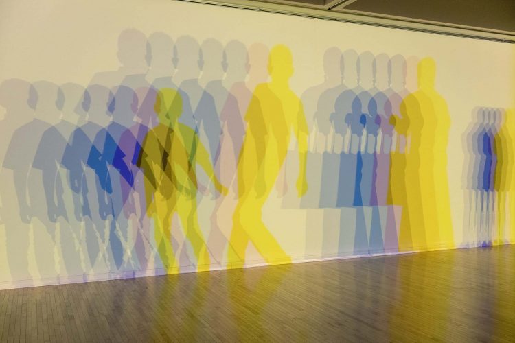 Sometimes the river is the bridge. Olafur Eliasson. Exposición contra la huella de carbono