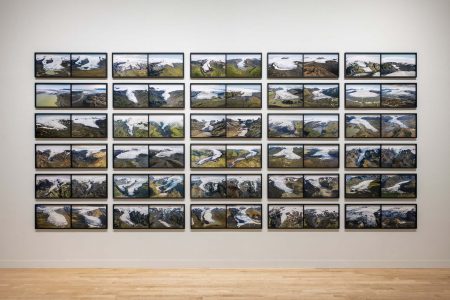 Sometimes the river is the bridge. Olafur Eliasson. Exposición contra la huella de carbono