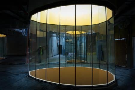 Liget. casa de la música. cubierta perforada