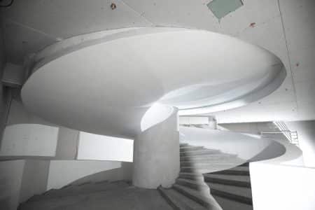 Sou Fujimoto. Liget. casa de la música. cubierta perforada