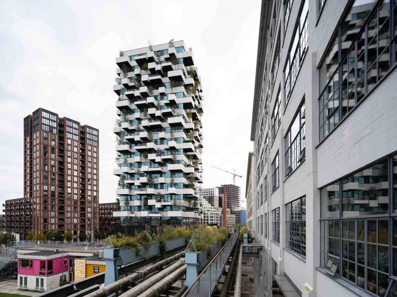 Stefano Boeri. vivienda colectiva. Trudo Vertical Forest. Eindhoven